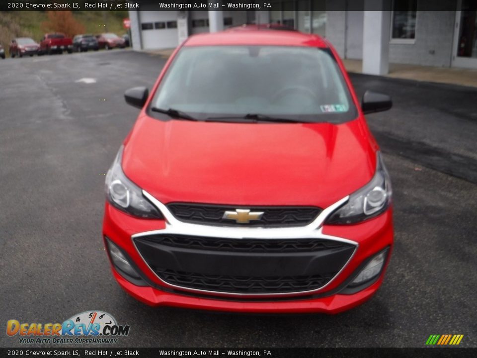 2020 Chevrolet Spark LS Red Hot / Jet Black Photo #4