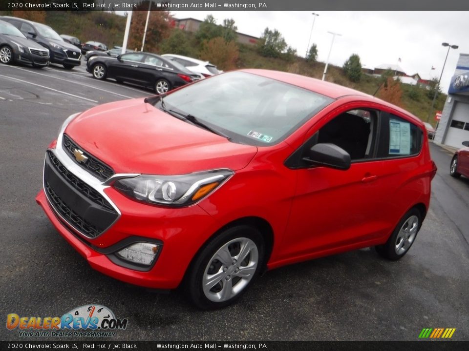 2020 Chevrolet Spark LS Red Hot / Jet Black Photo #5