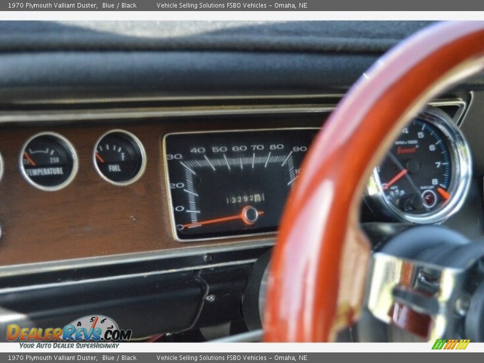 1970 Plymouth Valliant Duster Blue / Black Photo #4