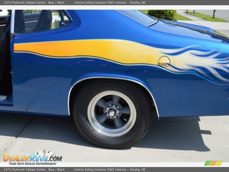 1970 Plymouth Valliant Duster Blue / Black Photo #7