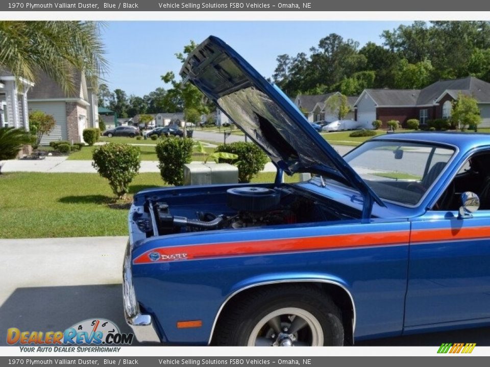 1970 Plymouth Valliant Duster Blue / Black Photo #9