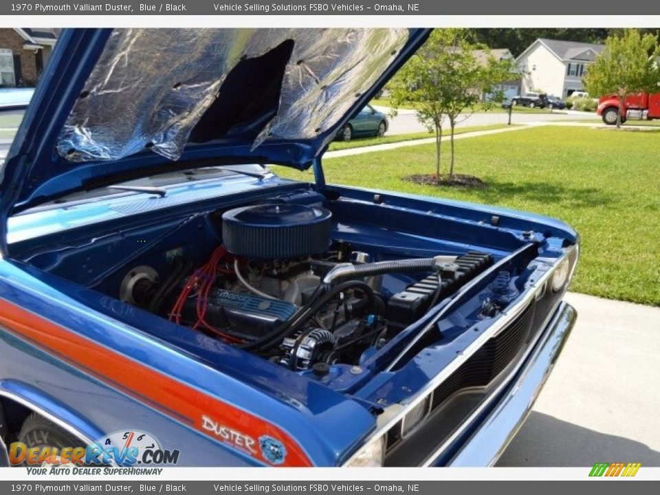 1970 Plymouth Valliant Duster Blue / Black Photo #11