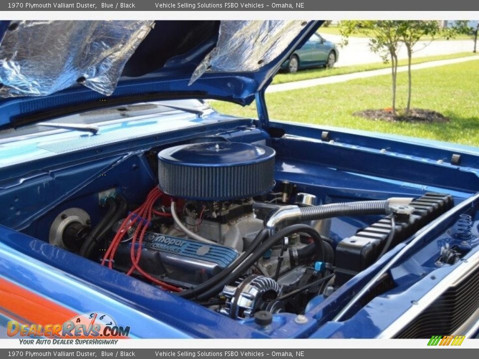 1970 Plymouth Valliant Duster Blue / Black Photo #12