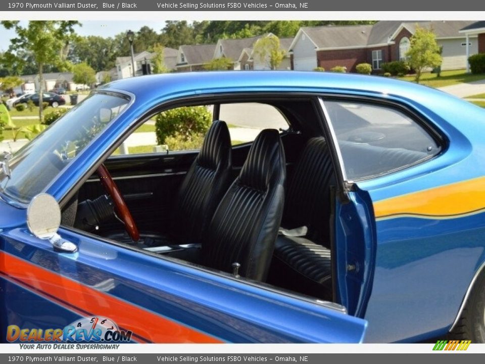 1970 Plymouth Valliant Duster Blue / Black Photo #13