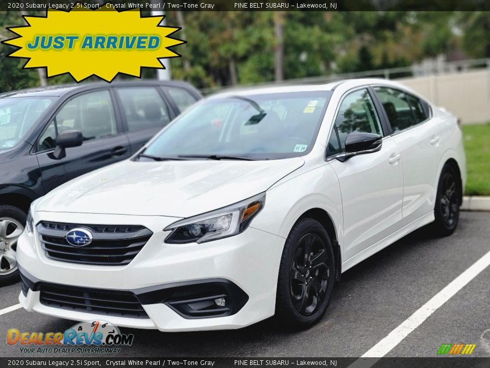 2020 Subaru Legacy 2.5i Sport Crystal White Pearl / Two-Tone Gray Photo #1