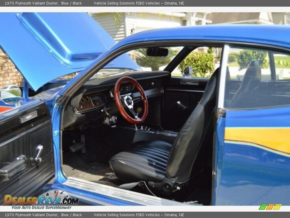 1970 Plymouth Valliant Duster Blue / Black Photo #15