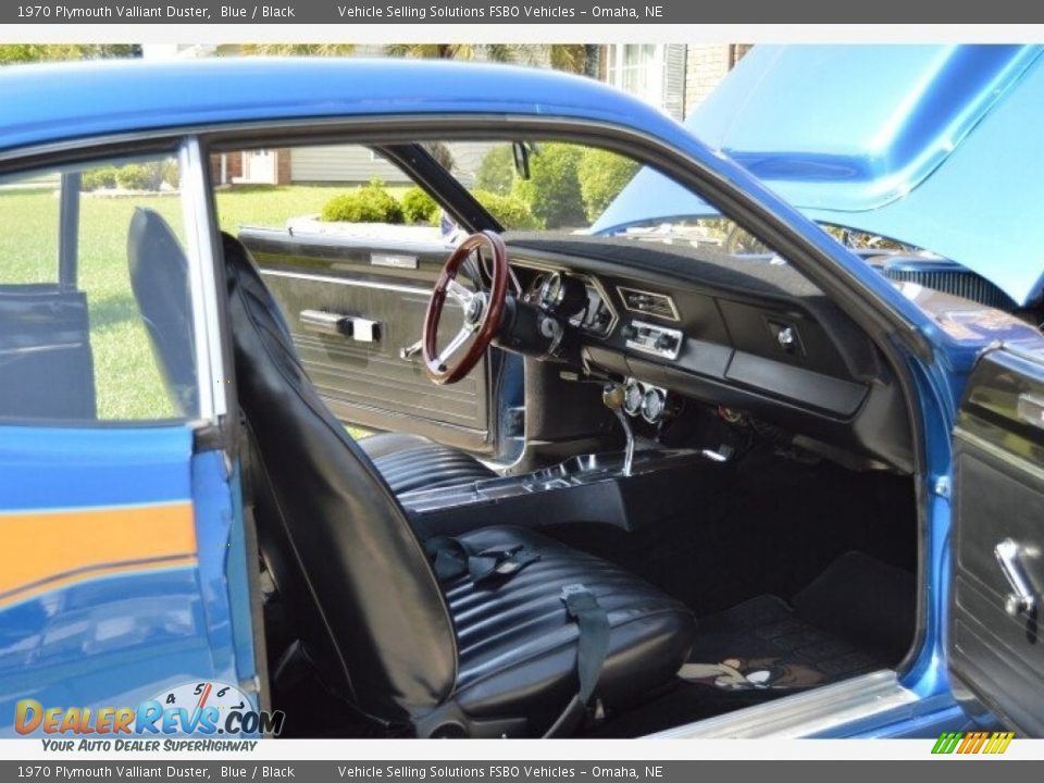 1970 Plymouth Valliant Duster Blue / Black Photo #16