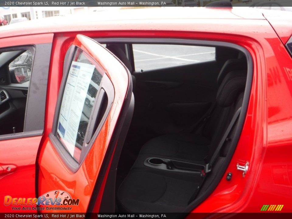 2020 Chevrolet Spark LS Red Hot / Jet Black Photo #20