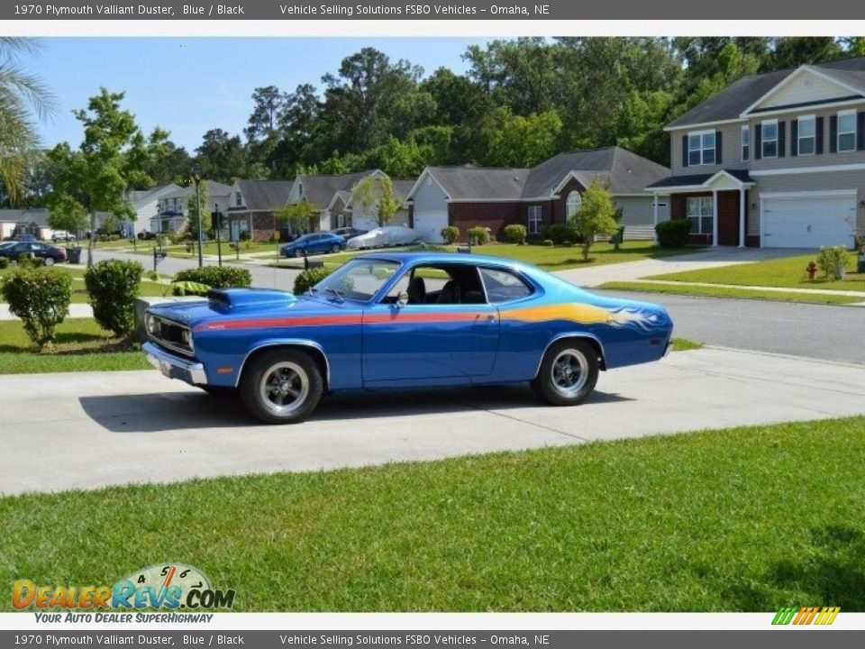 1970 Plymouth Valliant Duster Blue / Black Photo #19