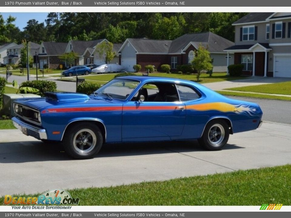 1970 Plymouth Valliant Duster Blue / Black Photo #20