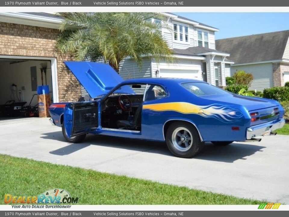 1970 Plymouth Valliant Duster Blue / Black Photo #21