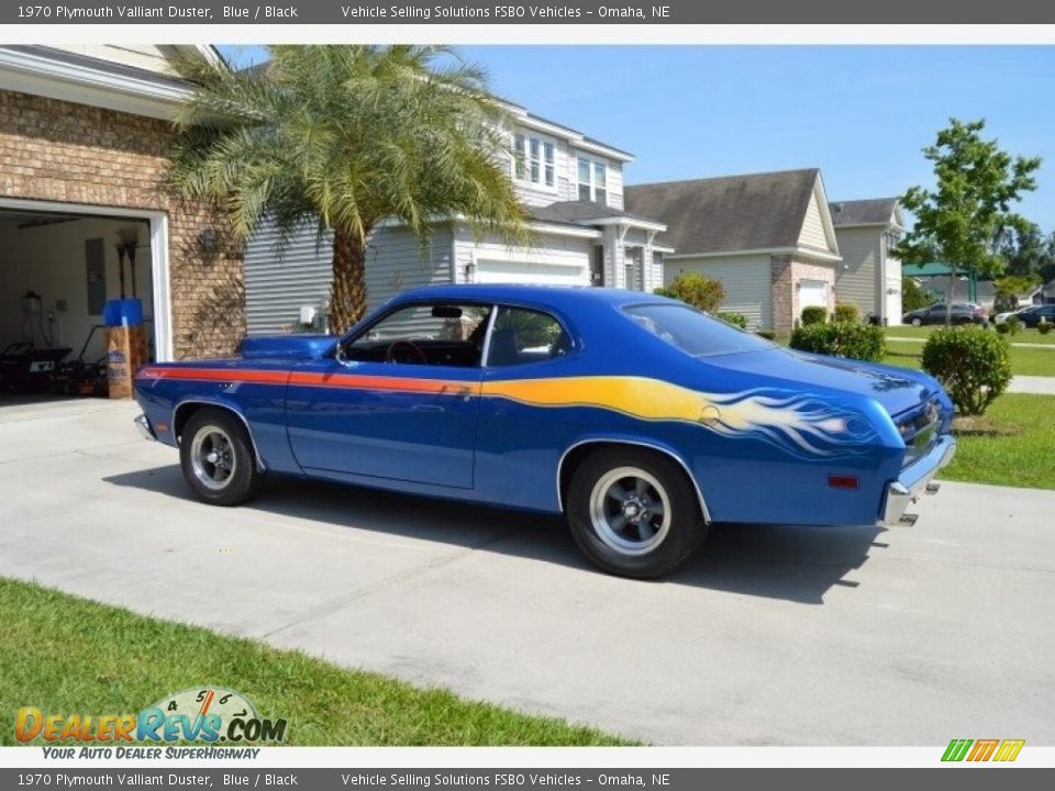 1970 Plymouth Valliant Duster Blue / Black Photo #22