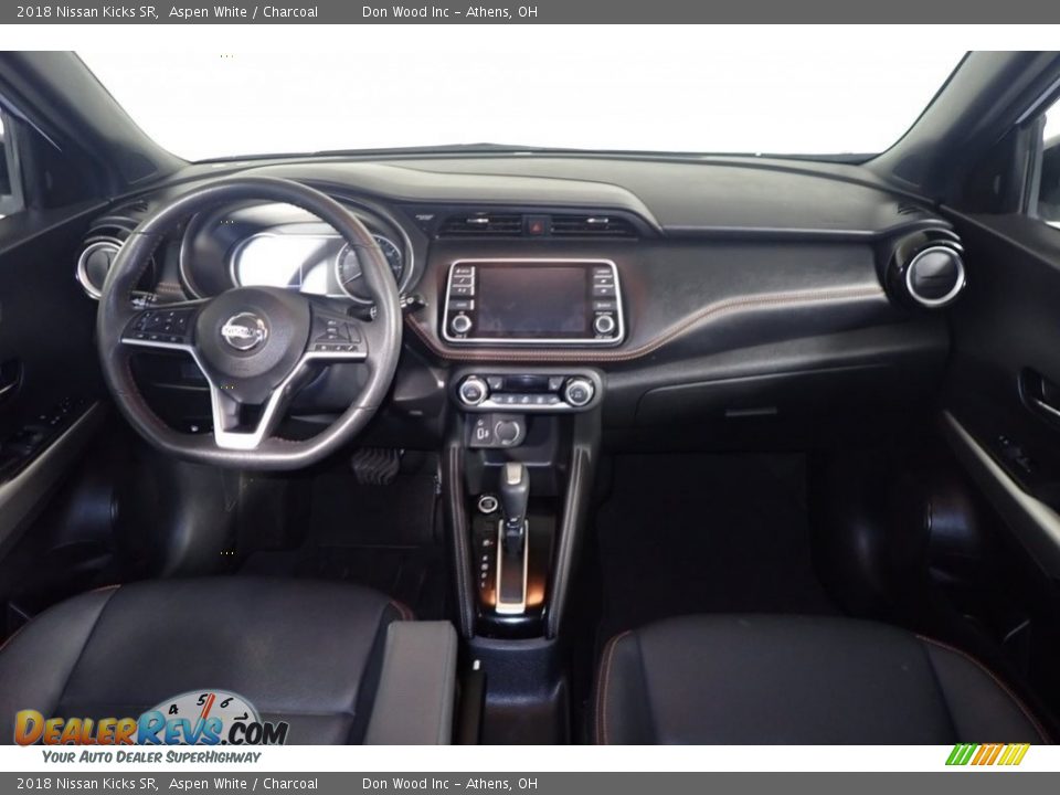 2018 Nissan Kicks SR Aspen White / Charcoal Photo #25