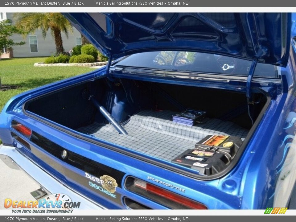 1970 Plymouth Valliant Duster Blue / Black Photo #23