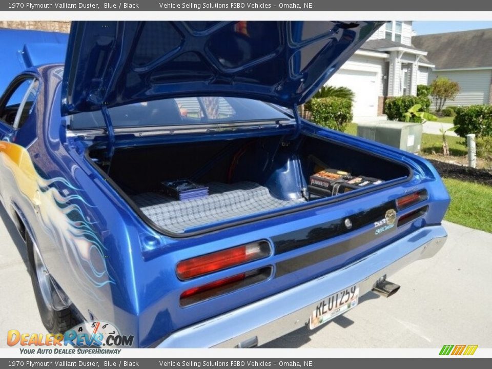 1970 Plymouth Valliant Duster Blue / Black Photo #24