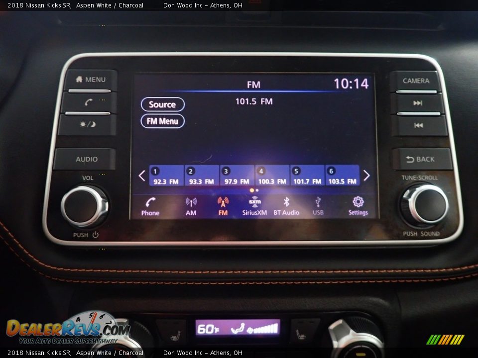 2018 Nissan Kicks SR Aspen White / Charcoal Photo #27