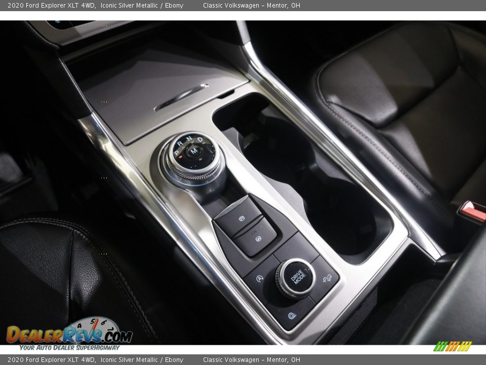 2020 Ford Explorer XLT 4WD Iconic Silver Metallic / Ebony Photo #13