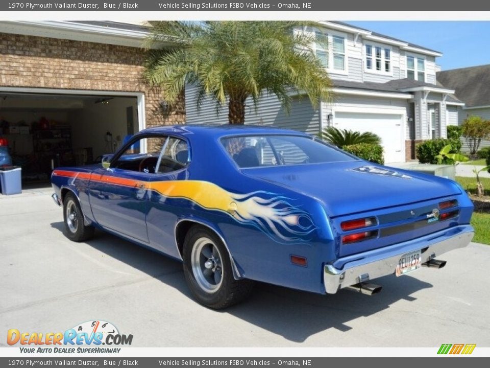 1970 Plymouth Valliant Duster Blue / Black Photo #26