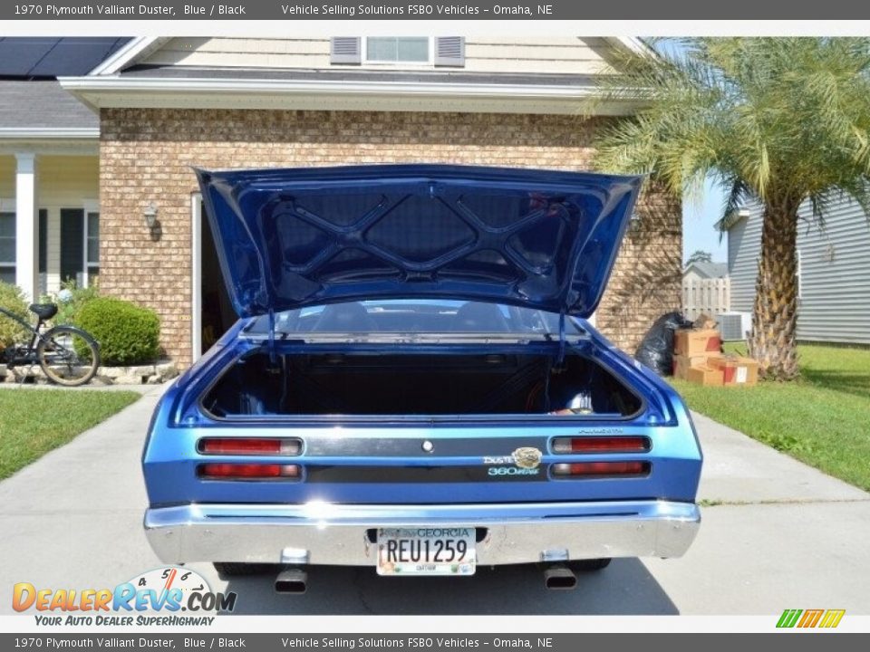 1970 Plymouth Valliant Duster Blue / Black Photo #28