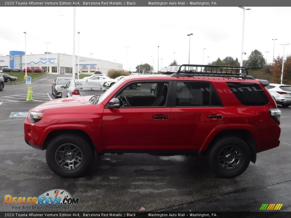 2020 Toyota 4Runner Venture Edition 4x4 Barcelona Red Metallic / Black Photo #8