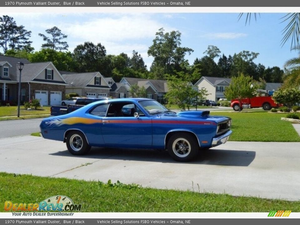 1970 Plymouth Valliant Duster Blue / Black Photo #32