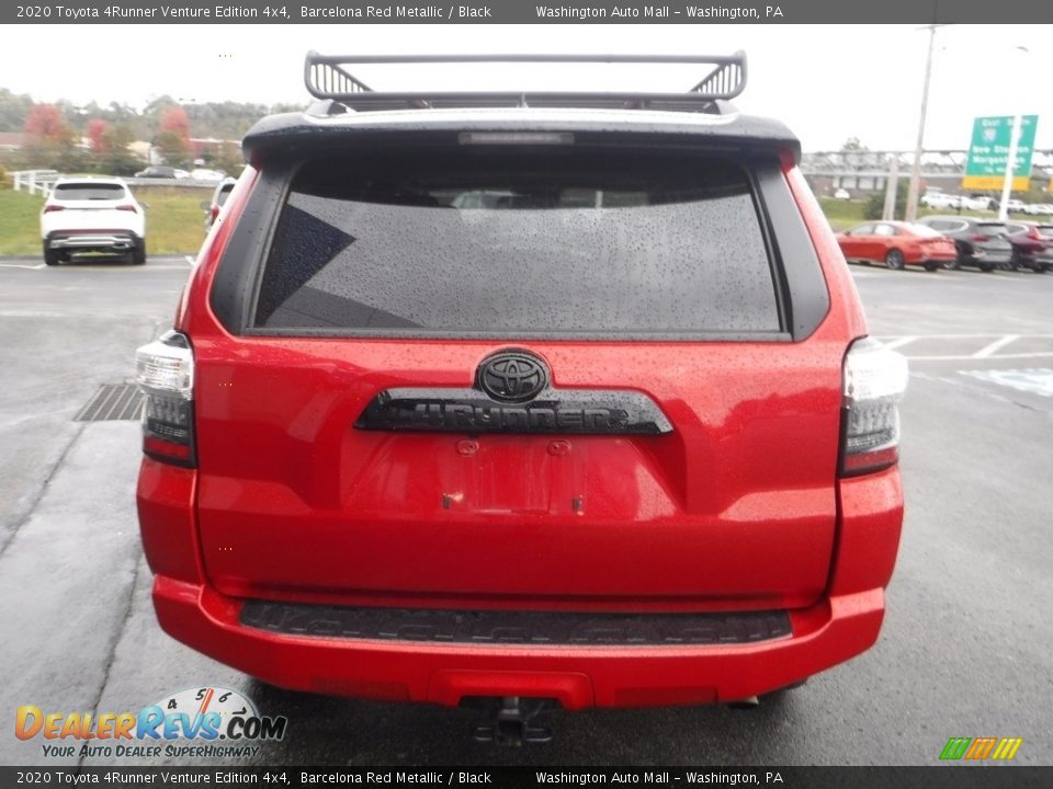 2020 Toyota 4Runner Venture Edition 4x4 Barcelona Red Metallic / Black Photo #10