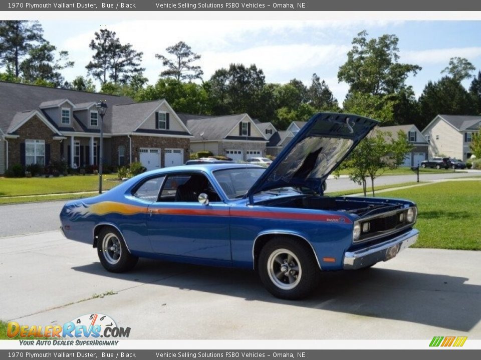 1970 Plymouth Valliant Duster Blue / Black Photo #33