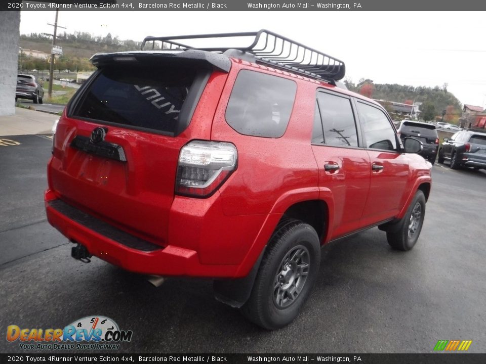 2020 Toyota 4Runner Venture Edition 4x4 Barcelona Red Metallic / Black Photo #11