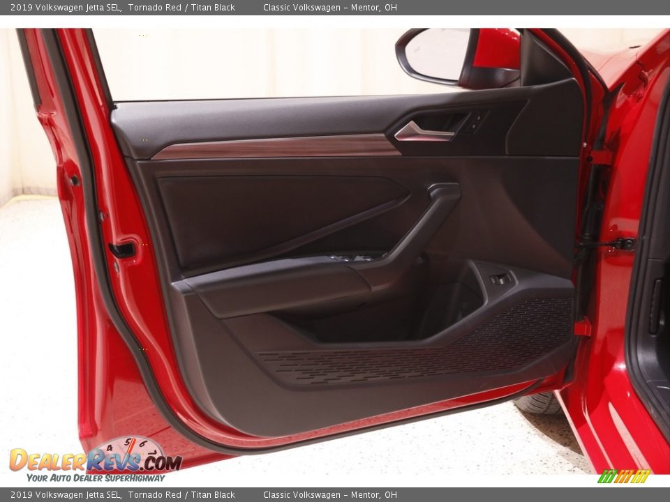 2019 Volkswagen Jetta SEL Tornado Red / Titan Black Photo #4