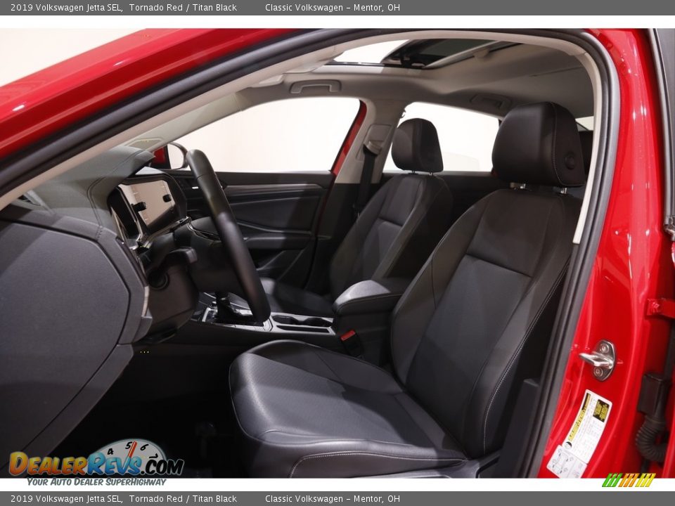 2019 Volkswagen Jetta SEL Tornado Red / Titan Black Photo #5