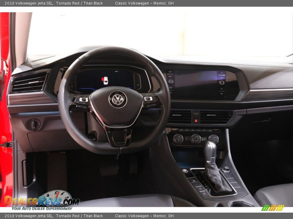 2019 Volkswagen Jetta SEL Tornado Red / Titan Black Photo #6