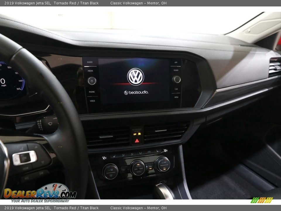 2019 Volkswagen Jetta SEL Tornado Red / Titan Black Photo #9