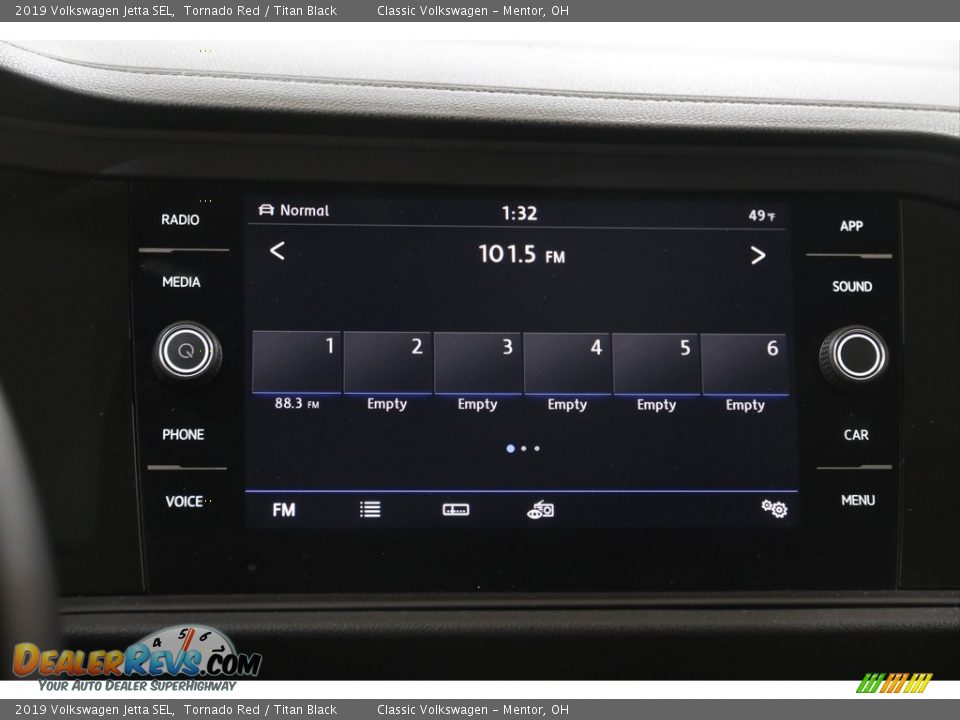 2019 Volkswagen Jetta SEL Tornado Red / Titan Black Photo #10