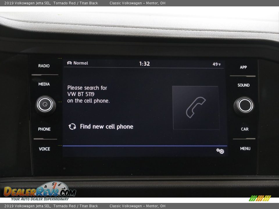 2019 Volkswagen Jetta SEL Tornado Red / Titan Black Photo #11