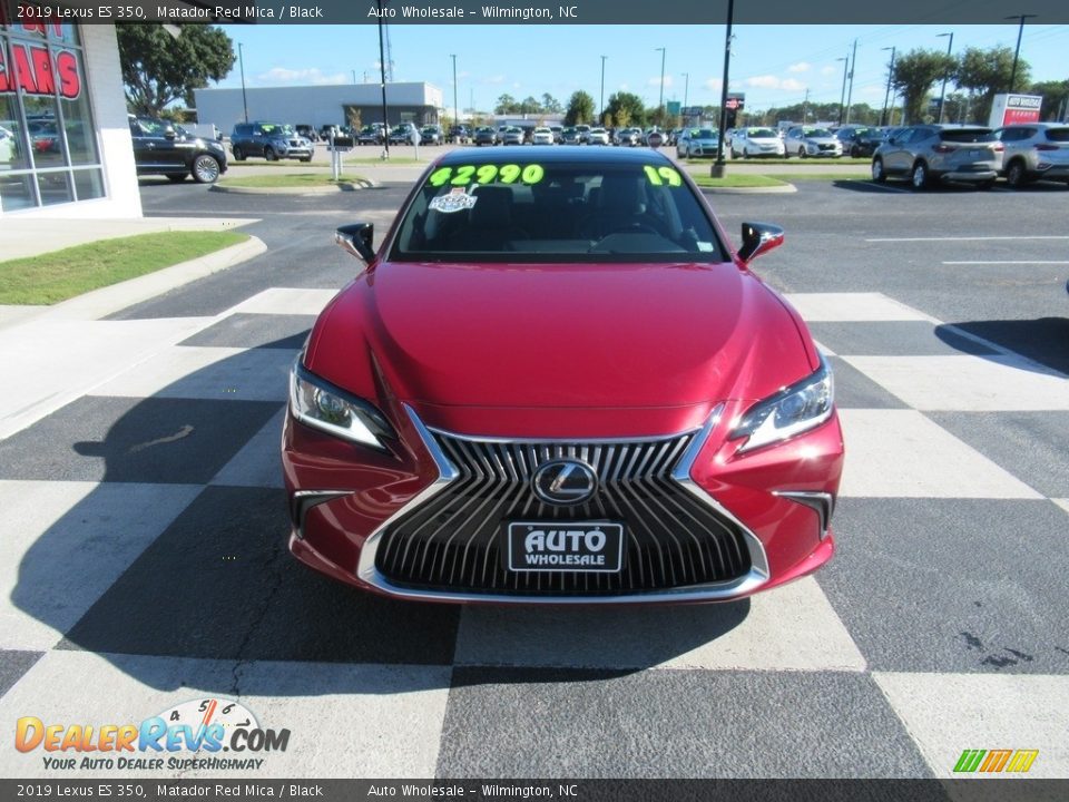 2019 Lexus ES 350 Matador Red Mica / Black Photo #2