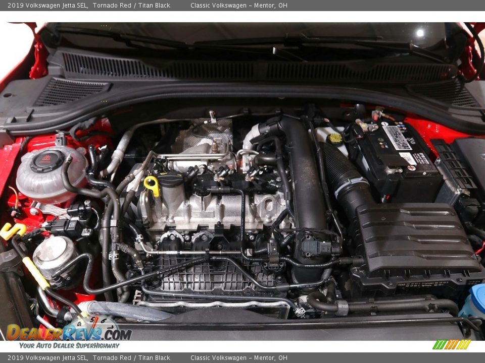 2019 Volkswagen Jetta SEL Tornado Red / Titan Black Photo #17