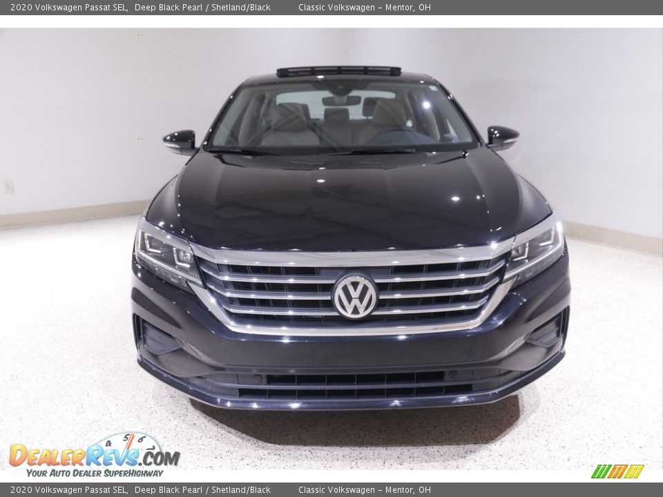 2020 Volkswagen Passat SEL Deep Black Pearl / Shetland/Black Photo #2