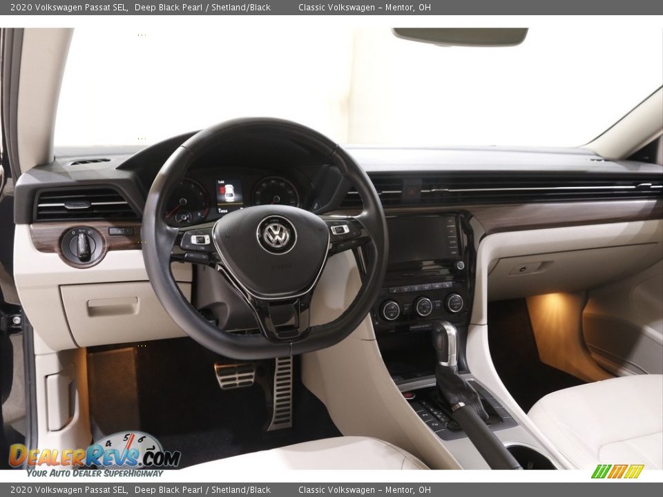 2020 Volkswagen Passat SEL Deep Black Pearl / Shetland/Black Photo #6