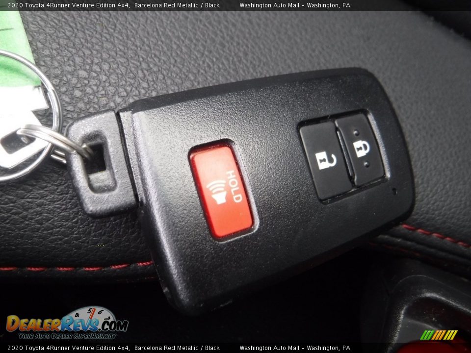 2020 Toyota 4Runner Venture Edition 4x4 Barcelona Red Metallic / Black Photo #36