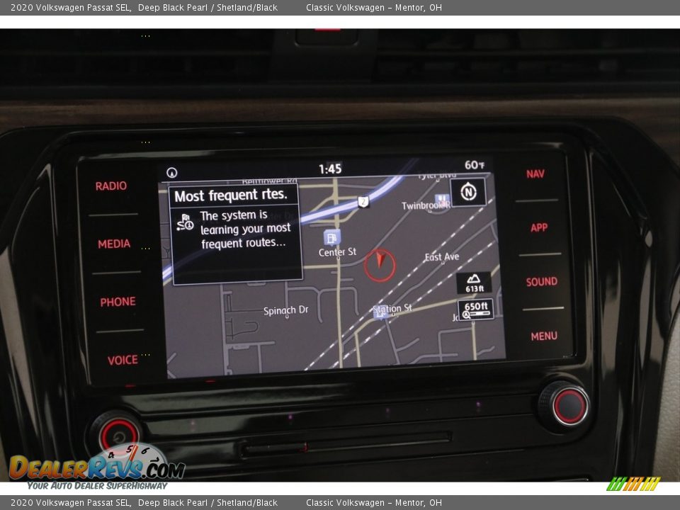 2020 Volkswagen Passat SEL Deep Black Pearl / Shetland/Black Photo #12