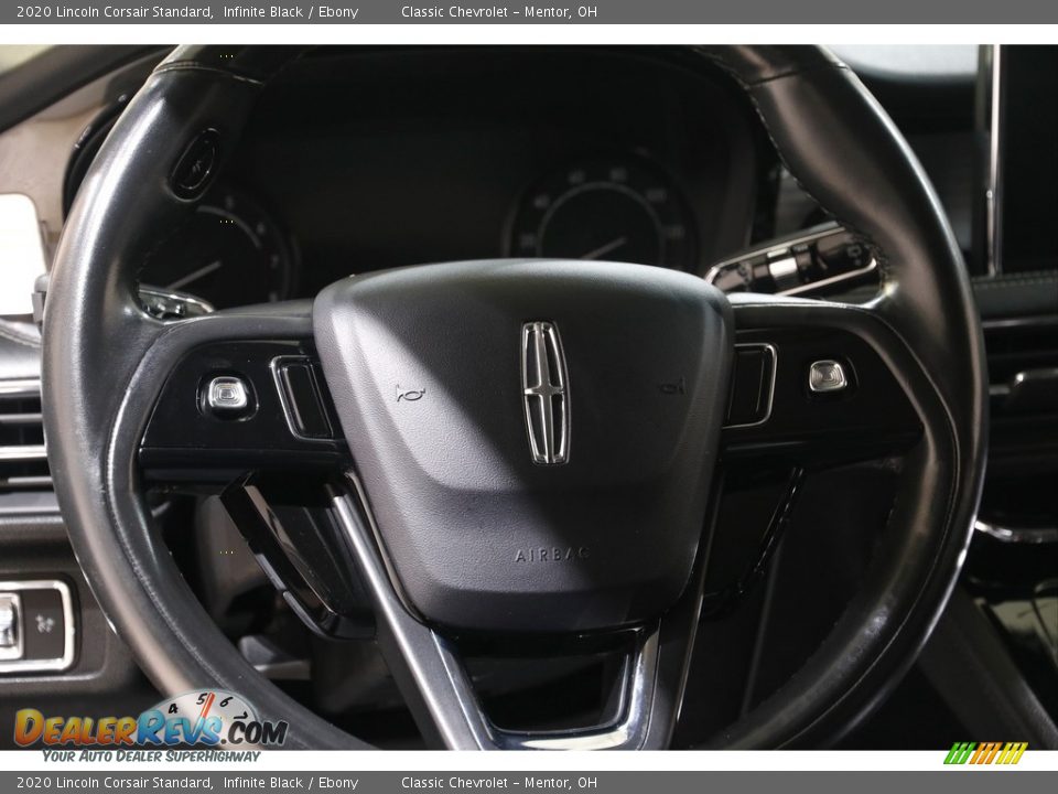 2020 Lincoln Corsair Standard Infinite Black / Ebony Photo #7