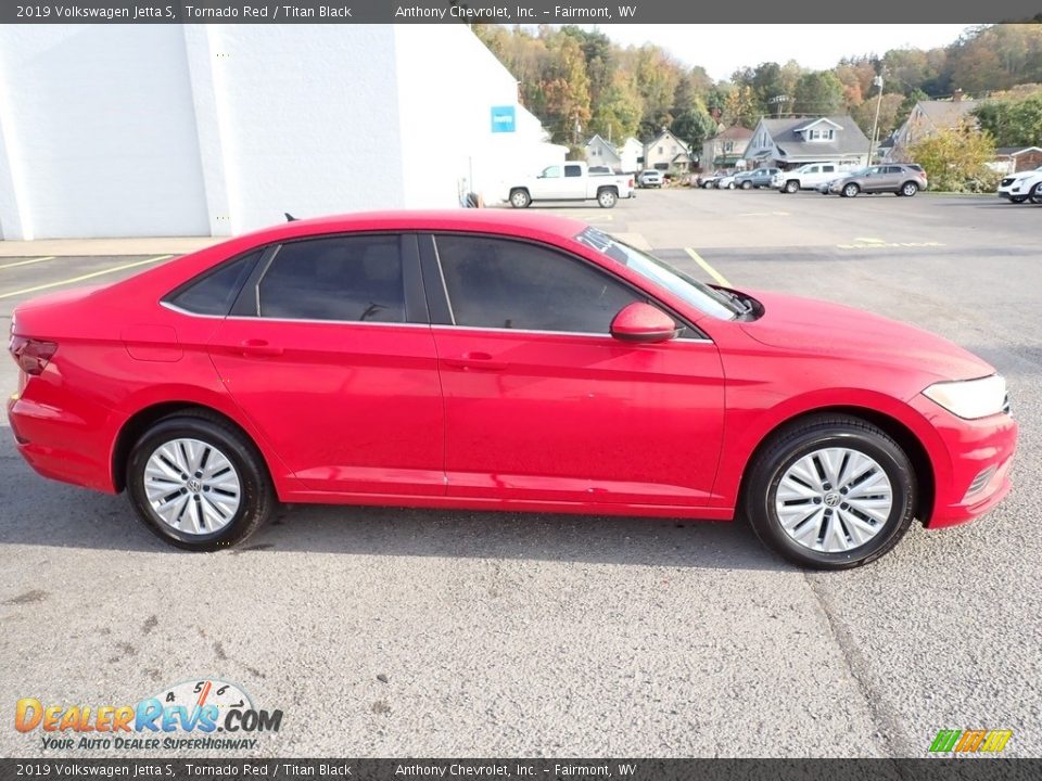 2019 Volkswagen Jetta S Tornado Red / Titan Black Photo #2