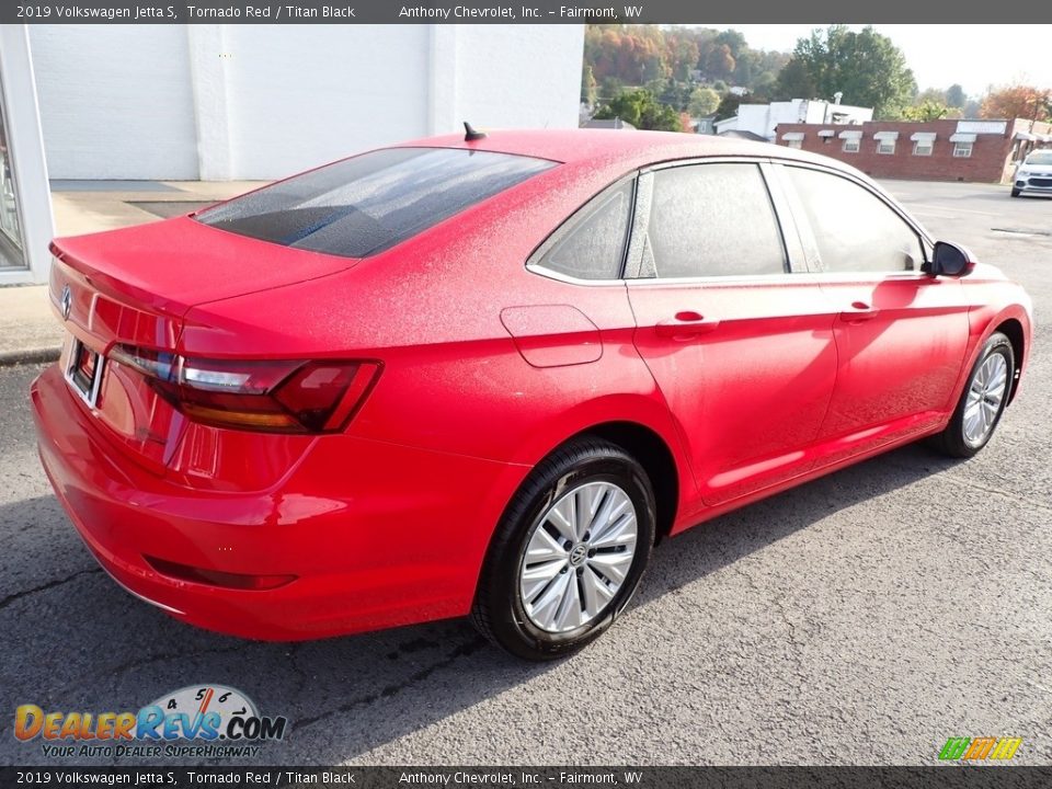 2019 Volkswagen Jetta S Tornado Red / Titan Black Photo #3