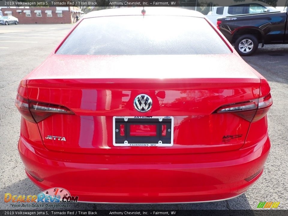 2019 Volkswagen Jetta S Tornado Red / Titan Black Photo #4