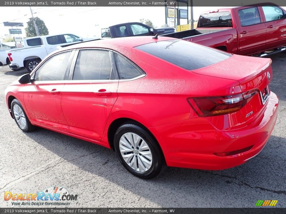 2019 Volkswagen Jetta S Tornado Red / Titan Black Photo #6