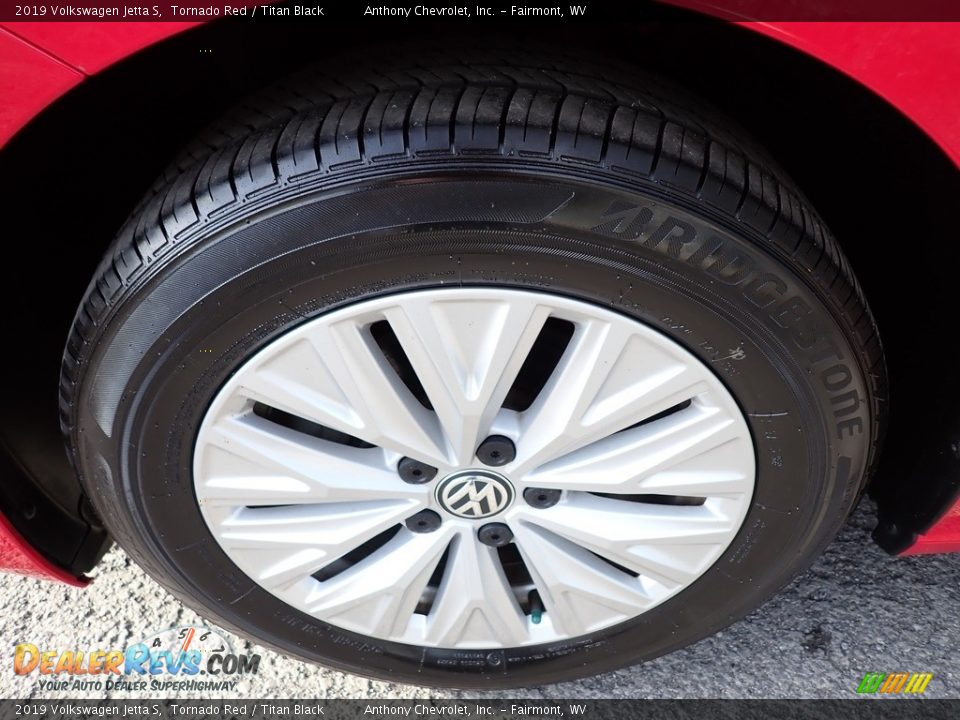 2019 Volkswagen Jetta S Tornado Red / Titan Black Photo #10