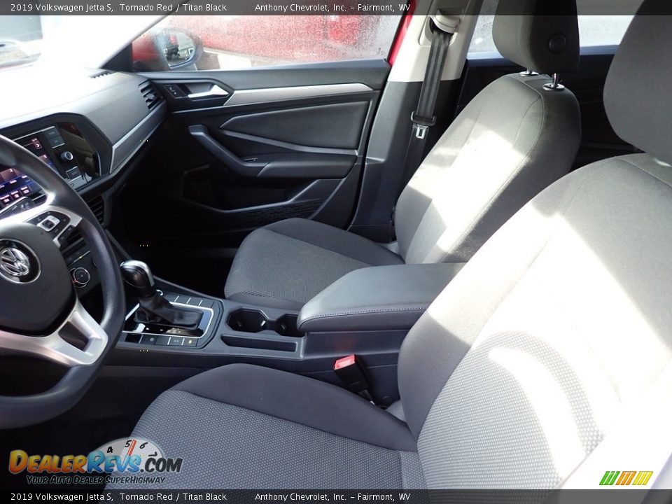 2019 Volkswagen Jetta S Tornado Red / Titan Black Photo #11