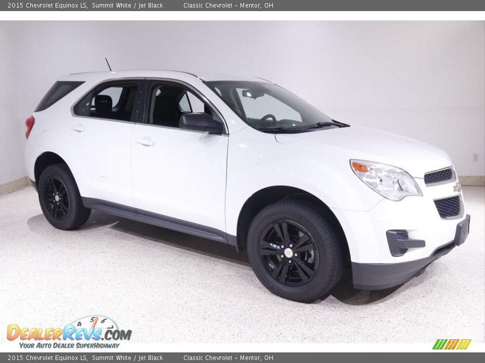 2015 Chevrolet Equinox LS Summit White / Jet Black Photo #1