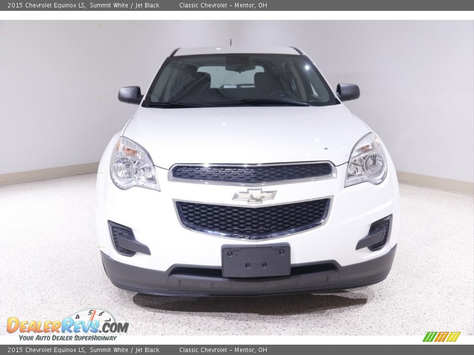 2015 Chevrolet Equinox LS Summit White / Jet Black Photo #2