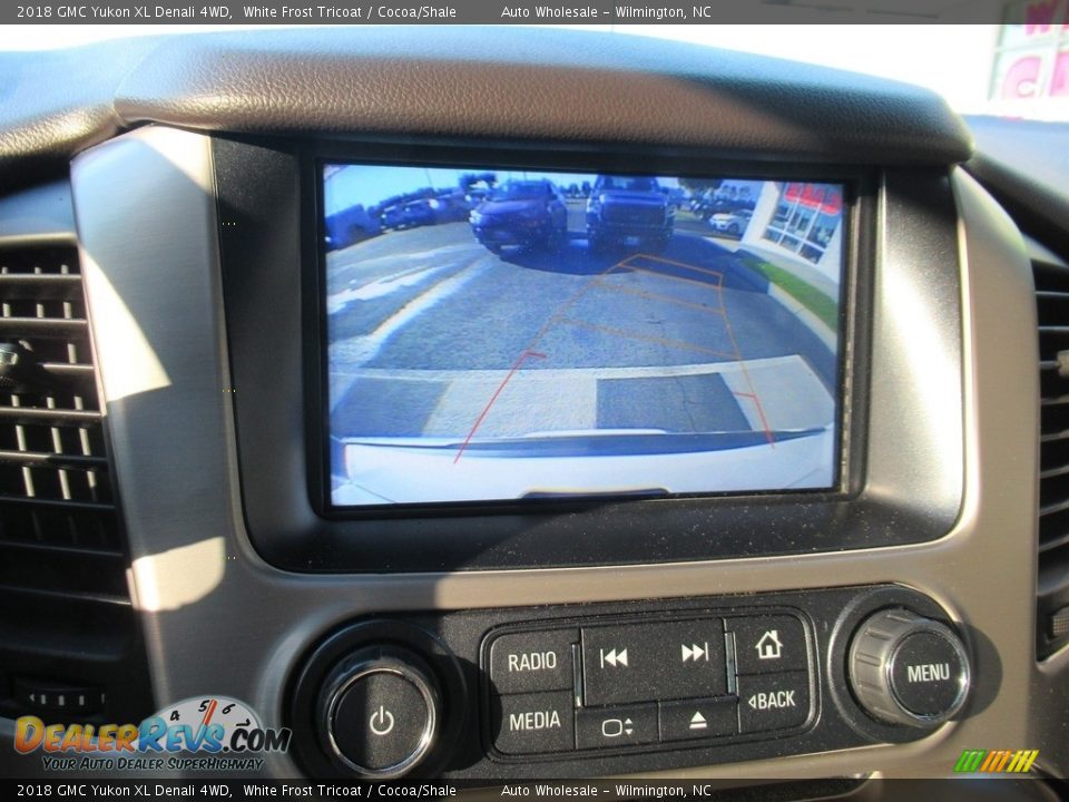 2018 GMC Yukon XL Denali 4WD White Frost Tricoat / Cocoa/Shale Photo #19